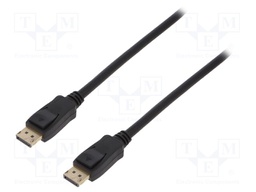 Cable; DisplayPort 1.4,HDCP 2.2; DisplayPort plug,both sides
