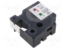 Heat shrink markers; 1.5m; white; Character colour: black