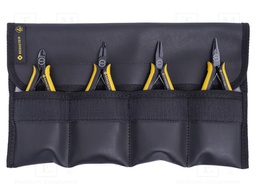 Kit: pliers; Pcs: 4; ESD
