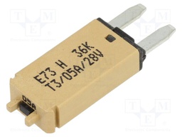 Fuse: resettable; 5A; 28VDC