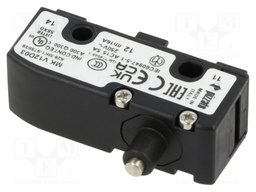 Microswitch SNAP ACTION; 5A/250VAC; 4A/24VDC; with pin; SPDT
