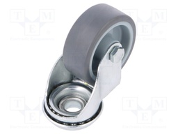 Transport wheel; Ø: 50mm; W: 20mm; H: 69.5mm; torsional; 40kg