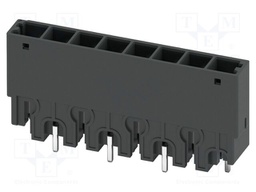 PCB headers, nominal cross section: 4 mm2, color: black, nom
