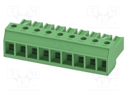 PCB connector, nominal cross section: 4 mm?, color: green, n