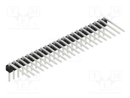 Connector: pin strips; pin header; male; PIN: 22; 2.54mm; THT; 1x22