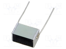 Capacitor: polyethylene; MKT; 1uF; 9.1x11.7x16.5mm; THT; ±10%; 15mm