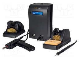 Soldering/desoldering station; 40W; 100/240VAC; 2.65kg; ESD; Ch: 2