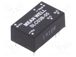 Converter: DC/DC; 3W; Uin: 18÷36V; 5VDC; Iout: 600mA; DIP16; 4.5g