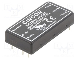 Converter: DC/DC; 20W; Uin: 43÷160V; 5VDC; Iout: 4000mA; 35g; 250kHz