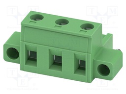 PCB connector, nominal cross section: 2.5 mm?, color: green,