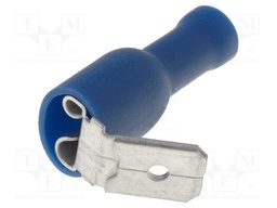 Terminal: flat; 6.3mm; 0.8mm; female/male; 1.5÷2.5mm2; crimped