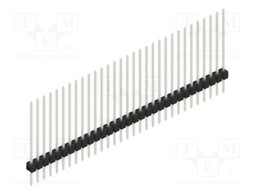 Connector: pin strips; pin header; male; PIN: 31; 2.54mm; THT; 1x31