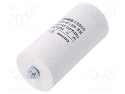 100uF; 450V; Ø60x120mm; -25÷70°C; ±5%; 3000h