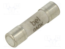 Fuse: fuse; time-lag; 4A; 500VAC; ceramic,cylindrical; 5x20mm