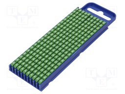 Markers for cables and wires; 2.8÷3.8mm; polyamide; push-in