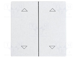 Cover plate; intelligent house,buttons and switches; double