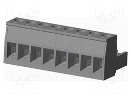 Connector: pluggable terminal block; plug; female; straight; grey