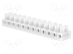 Terminal block; screw terminal; ways: 12; 0.5÷2.5mm2; 450V; 24A