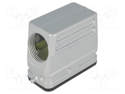 Enclosure: for HDC connectors; C146; size A10; for cable; angled