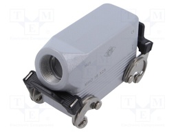 Enclosure: for HDC connectors; C-TYPE; size 77.27; Gland holes: 1