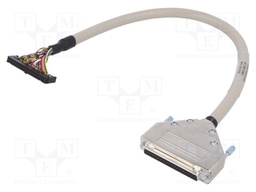 Cable: for industrial modules; Cores: 37; 400mm; IDC-D-Sub F SH