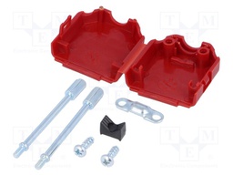 Enclosure: for D-Sub connectors; D-Sub 9pin,D-Sub HD 15pin