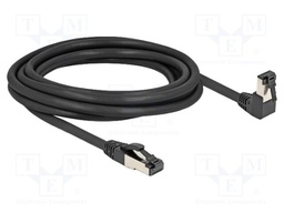 Patch cord; S/FTP; Cat: Cat 8.1; RJ45 plug,RJ45 down angled plug