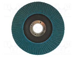 Grinding pin; Ø: 125mm; Granularity: 60; power tools; Øhole: 22.2mm