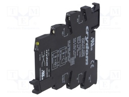 Relay: solid state; Ucntrl: 5VDC; 100mA; max.48VDC; DIN; -25÷60°C