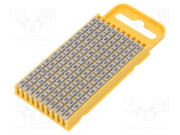 Markers for cables and wires; Label symbol: 8; 4.3÷5.3mm; grey