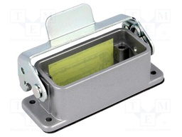 Enclosure: for HDC connectors; C146; size A10; with latch; IP65