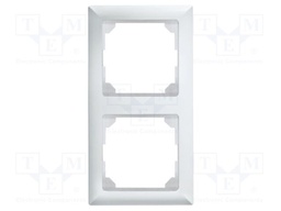 Mounting frame; intelligent house; varnished aluminium