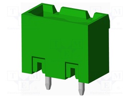 Connector: pluggable terminal block; socket; male; straight; THT