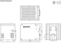 Power supply: switched-mode; 480W; 24VDC; 22.5÷29.5VDC; 20A; 2000g