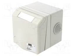 Connector: AC supply 3-phase; socket; female; 32A; 400VAC; IP44