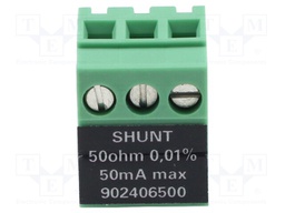 Test acces: current shunt