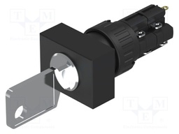 Switch: rotary with key; Stabl.pos: 2; NC x2 + NO x2; Pos: 2; 51