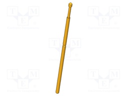 Needle-like test probe; Operational spring compression: 1.2mm