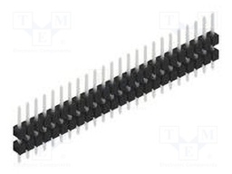 Connector: pin strips; pin header; male; PIN: 24; 2.54mm; THT; 1x24