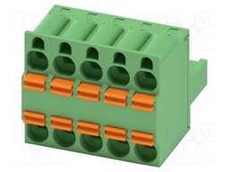 PCB connector, nominal cross section: 2.5 mm?, color: green,