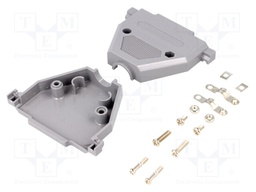 Enclosure: for D-Sub connectors; D-Sub 37pin,D-Sub HD 62pin
