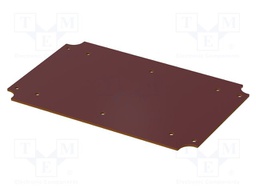 Mounting plate; laminated paper; 2mm