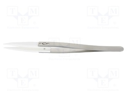 Tweezers; 140mm; Blade tip shape: sharp,flat; universal