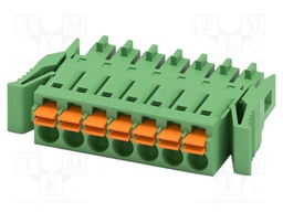 Pluggable terminal block; 3.5mm; ways: 7; straight; plug; female