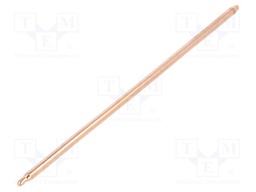 Heatsink: heat pipe; round; natural; L: 150mm; copper; raw; Ø: 4mm