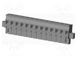 Connector: pluggable terminal block; plug; female; angled 90°