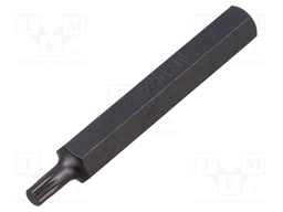 Screwdriver bit; spline (12-angles); XZN M5; Overall len: 75mm