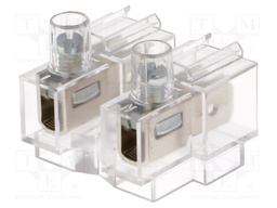 Terminal block; ways: 2; 0.75÷4mm2; screw terminal; 400V; 16A