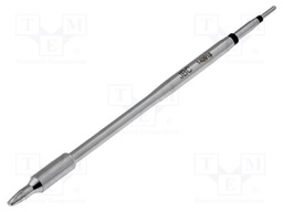 Tip; chisel,elongated; 2x0.8mm; longlife