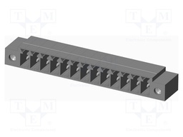 Connector: pluggable terminal block; socket; male; on PCBs